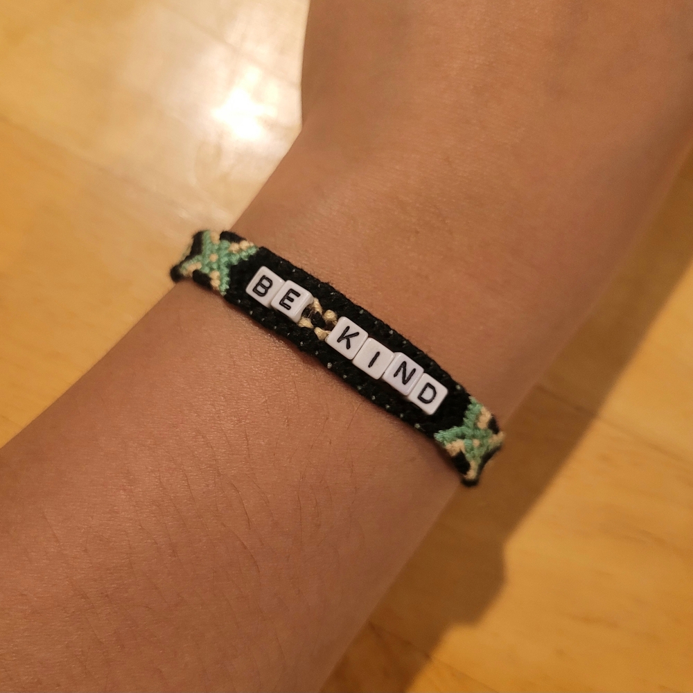 Be Kind Woven Bracelet
